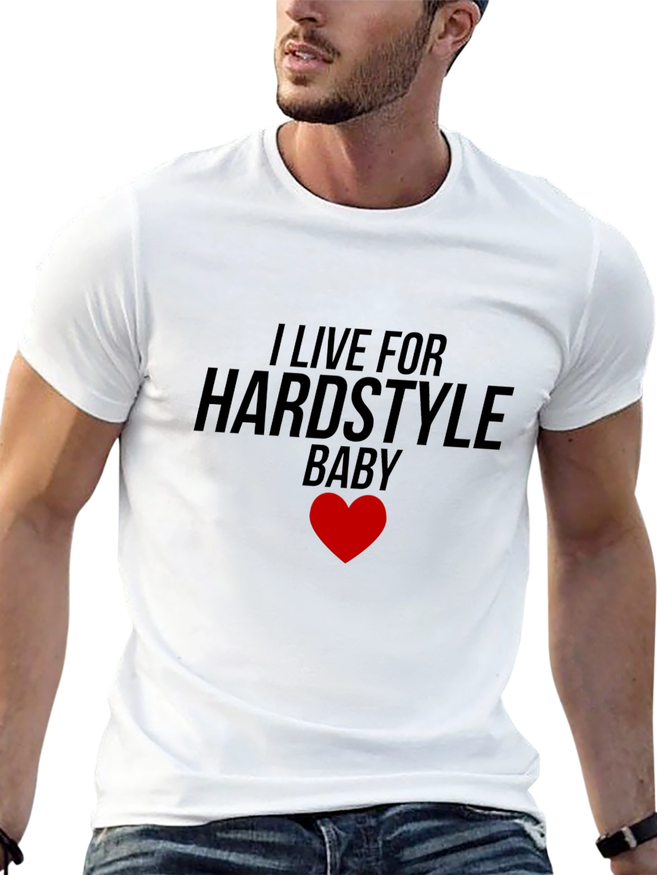 Hardstyle Baby Tee - Music Lovers Black T-Shirt