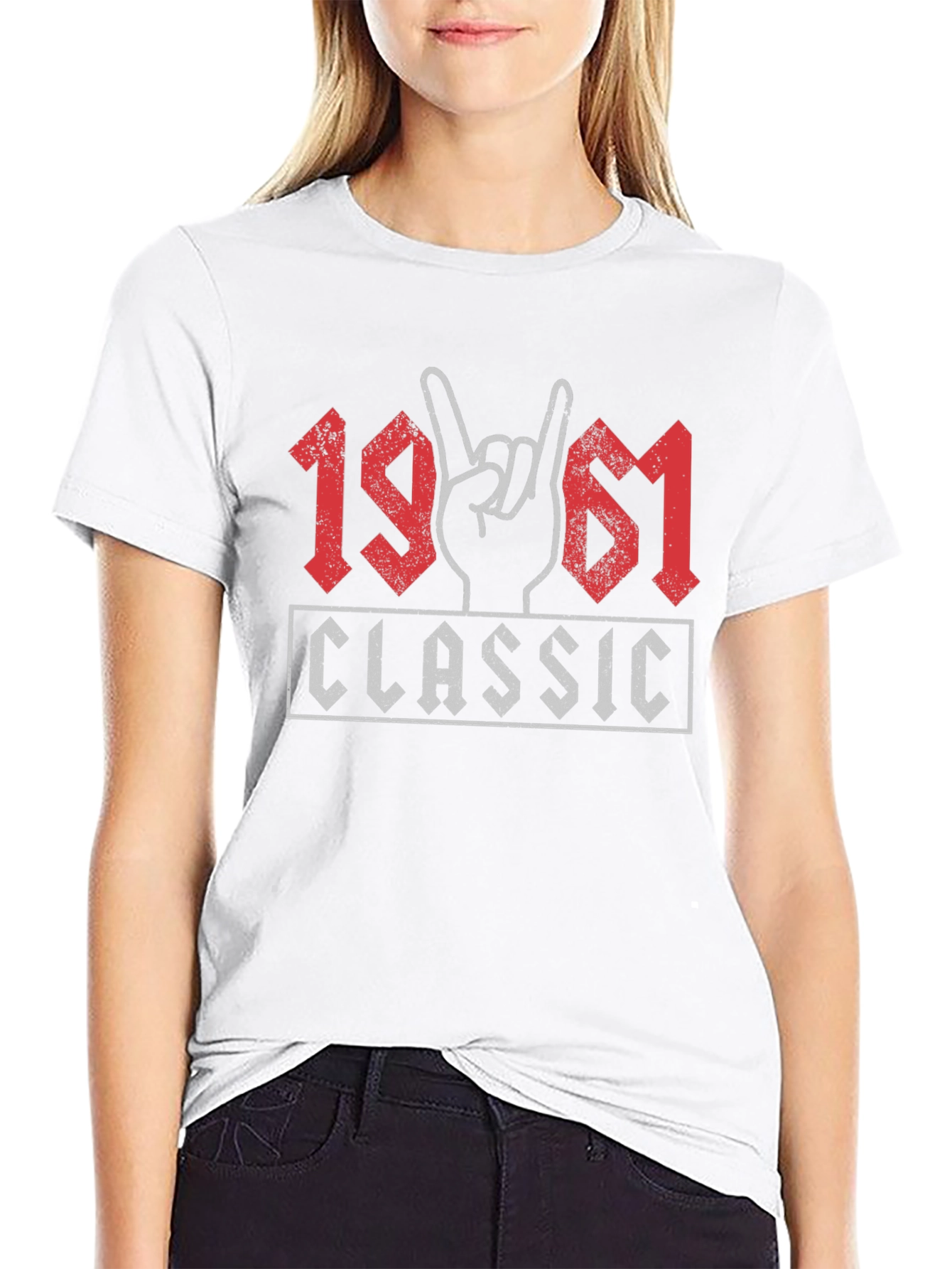 Classic 1961 Rock Hand T-Shirt