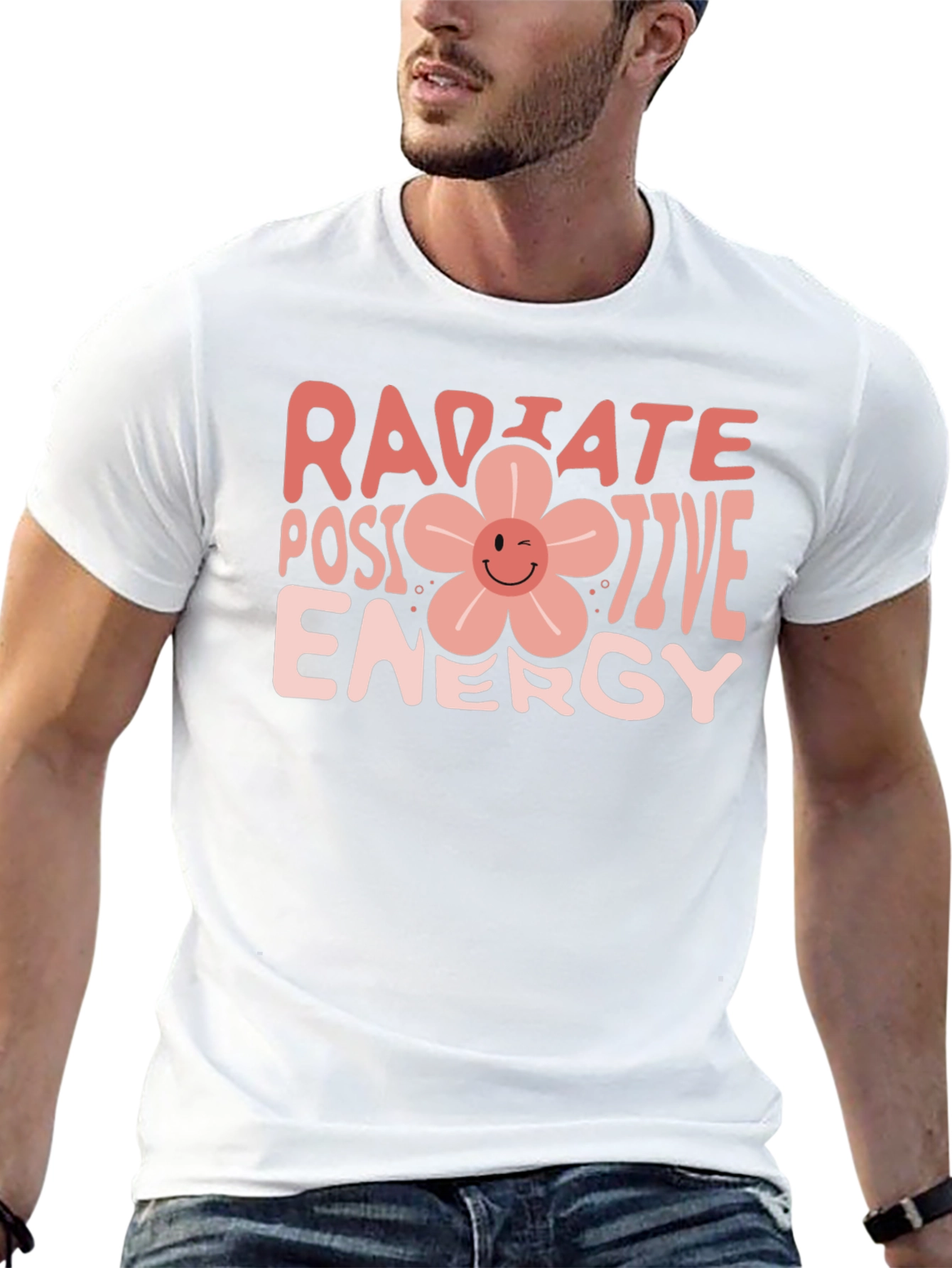 Radiate Positive Energy Graphic Tee