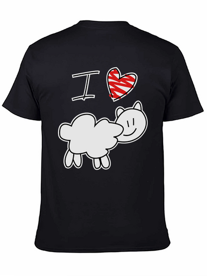 I Love Sheep T-Shirt - Cute Farm Animal Tee