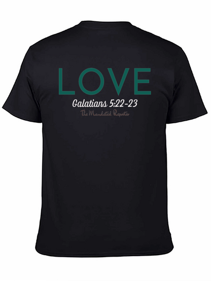 LOVE Galatians 5:22-23 Graphic T-Shirt