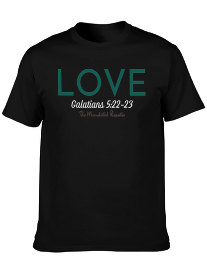 LOVE Galatians 5:22-23 Graphic T-Shirt