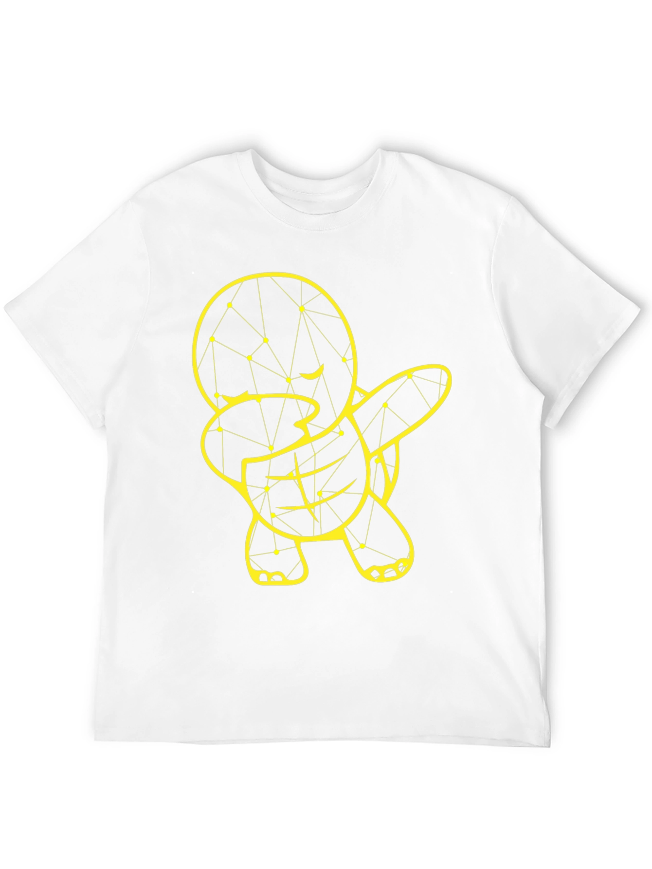 Geometric Turtle Dab T-Shirt - Modern Graphic Tee