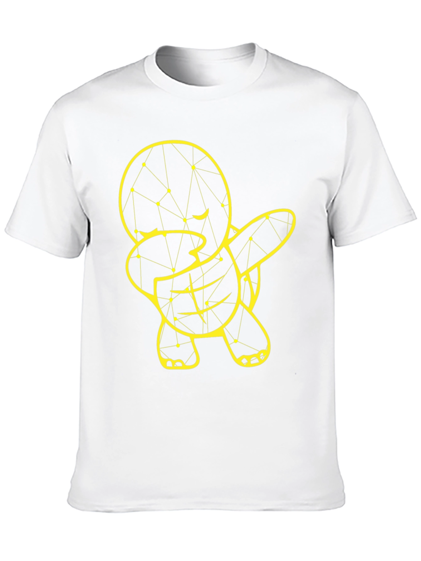 Geometric Turtle Dab T-Shirt - Modern Graphic Tee