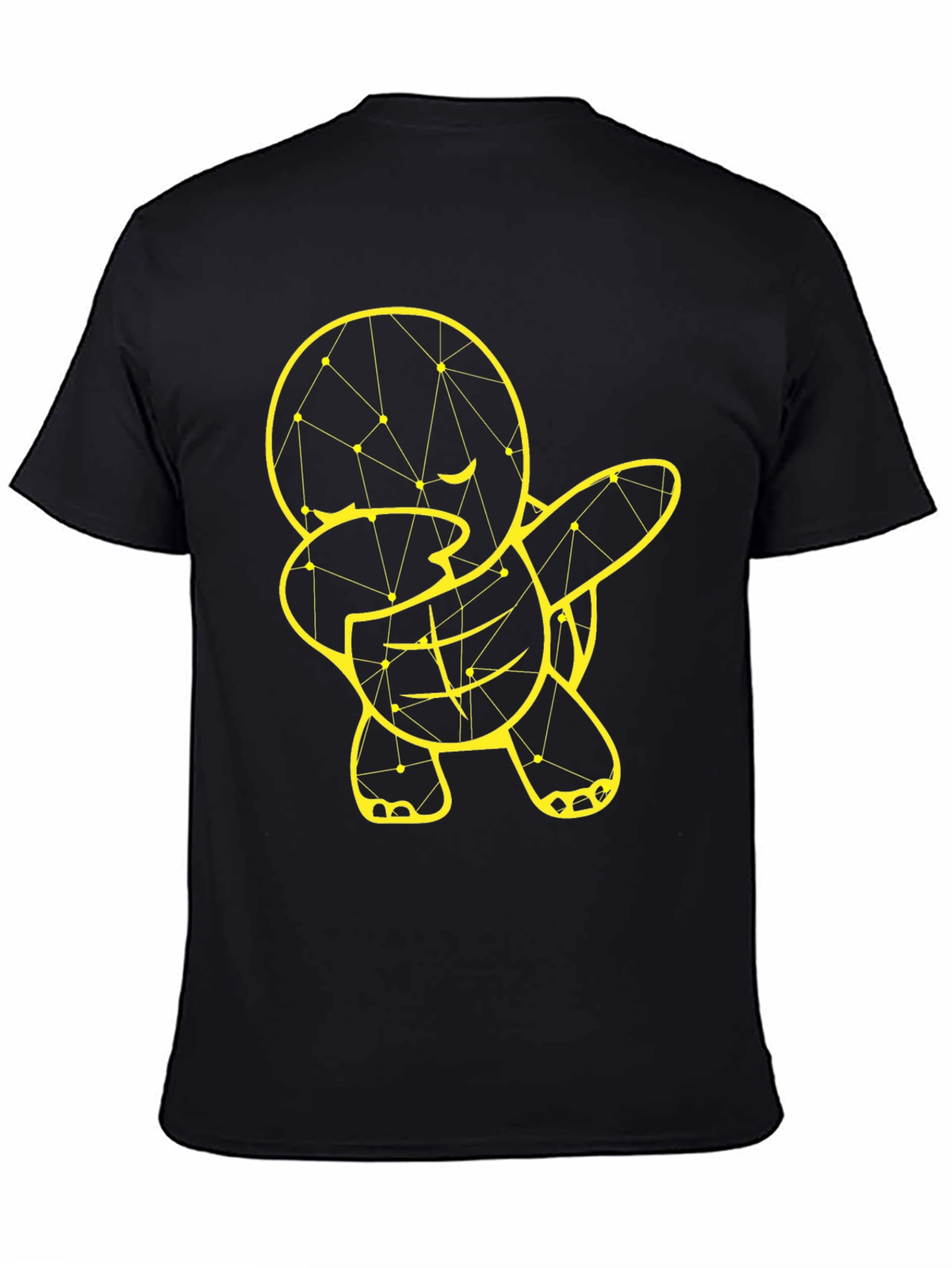 Geometric Turtle Dab T-Shirt - Modern Graphic Tee