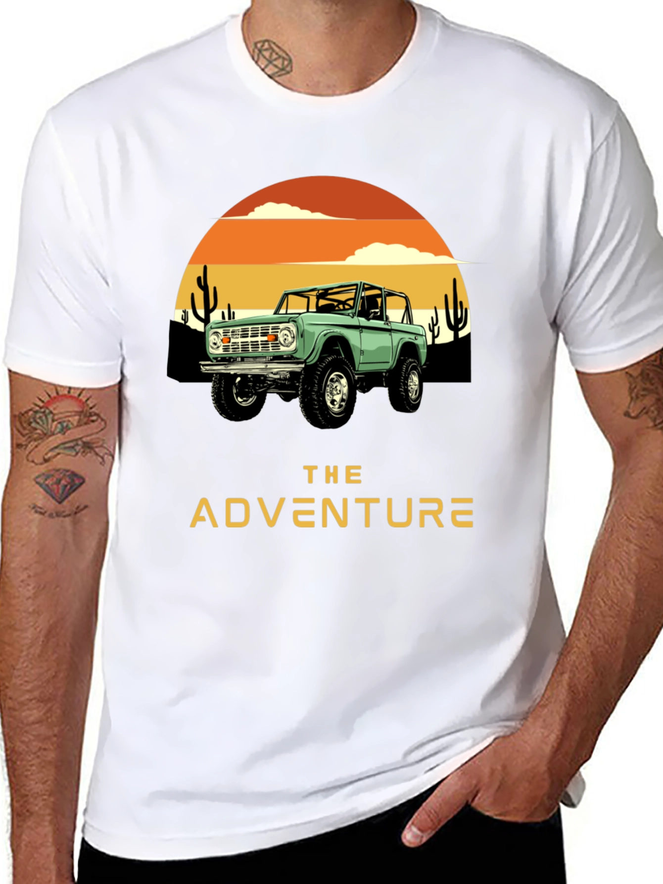 The Adventure Graphic Tee - Off-Road Bronco