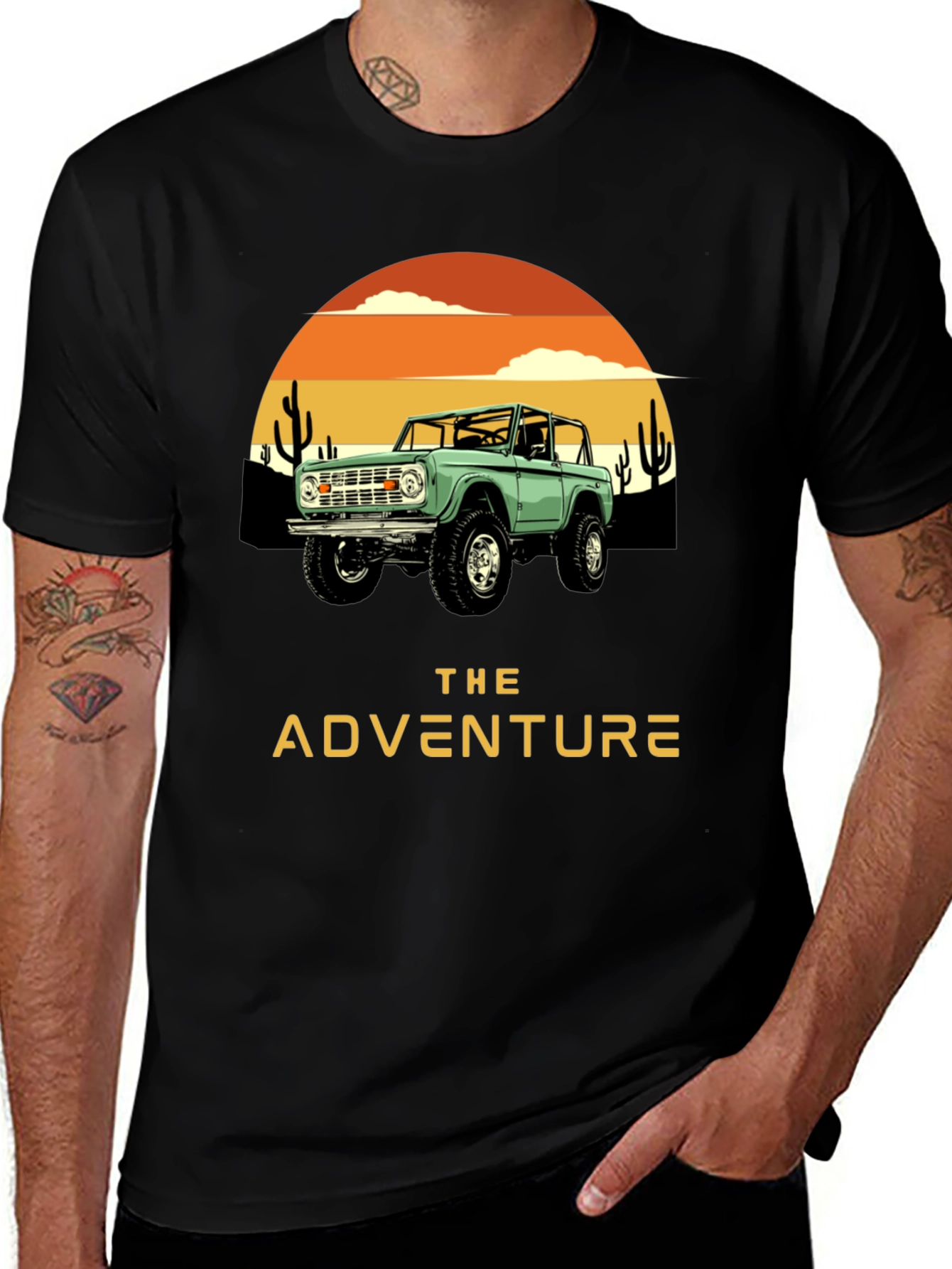 The Adventure Graphic Tee - Off-Road Bronco