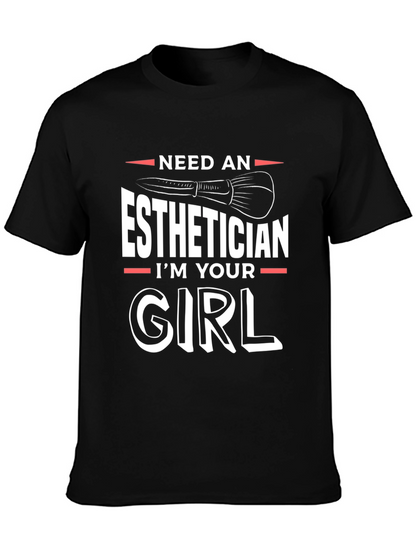 Esthetician Girl T-Shirt - Beauty Expert Tee