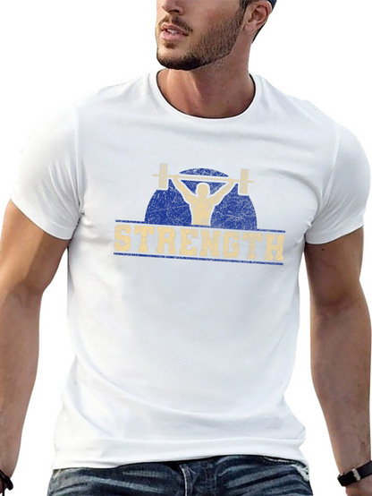 Strength Graphic Print T-Shirt