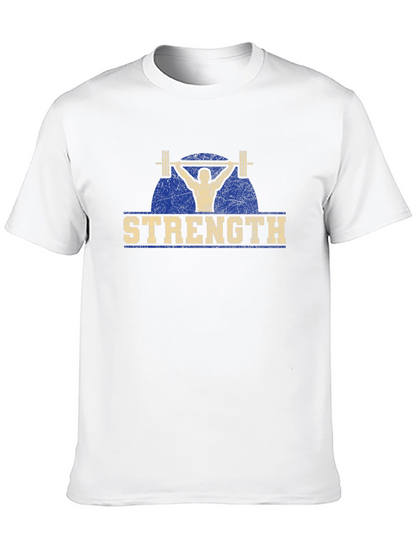 Strength Graphic Print T-Shirt