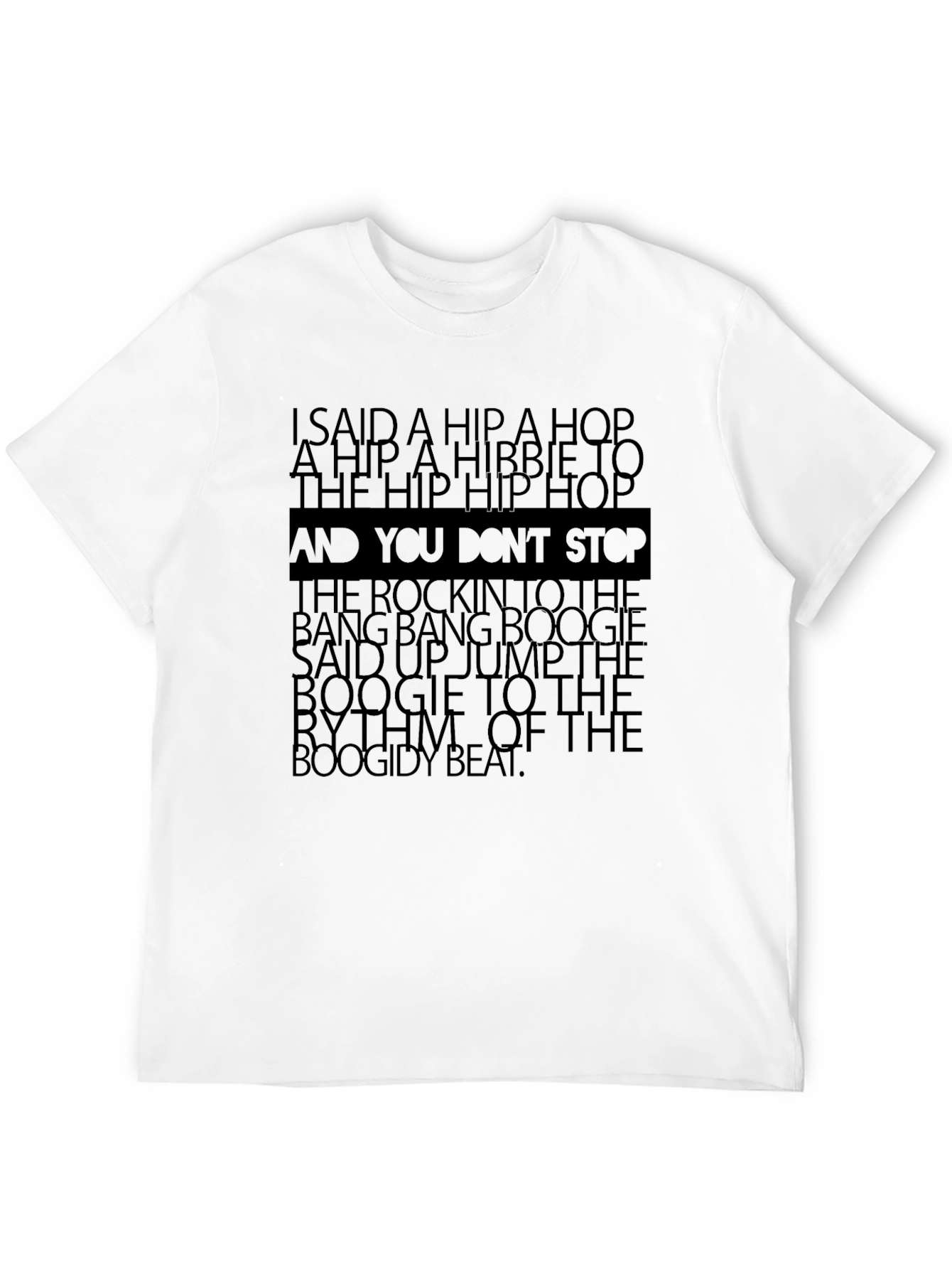 Hip Hop Lyric T-Shirt