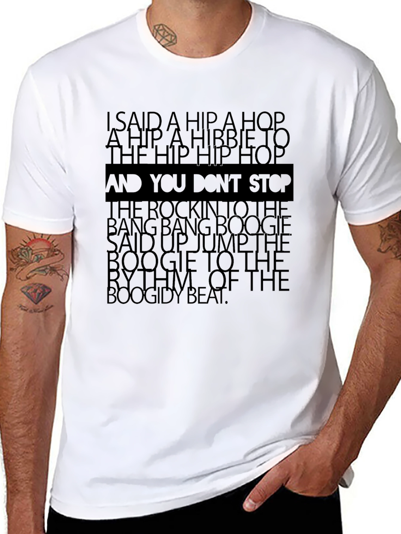 Hip Hop Lyric T-Shirt