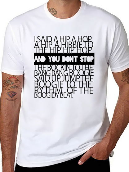 Hip Hop Lyric T-Shirt