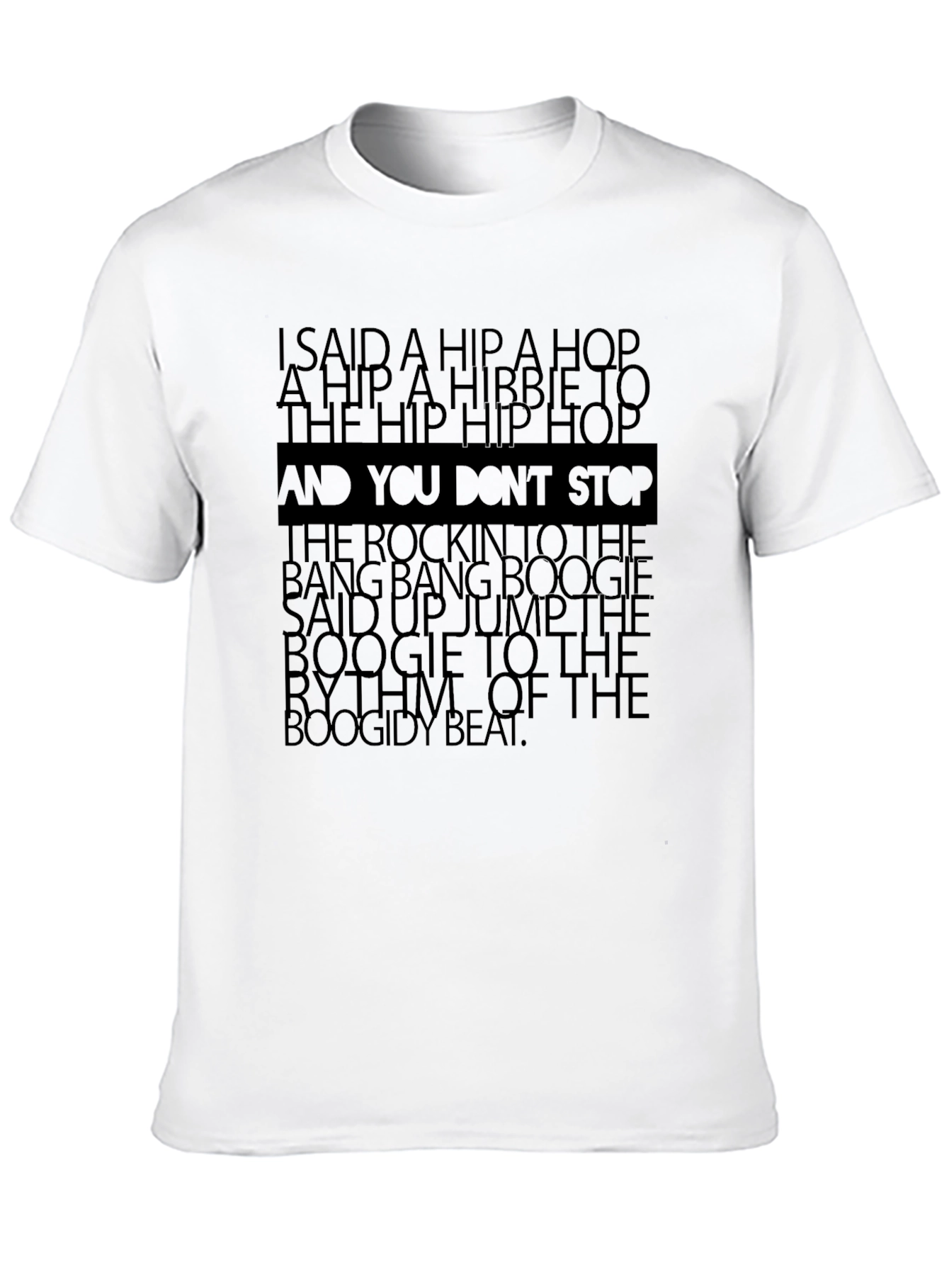 Hip Hop Lyric T-Shirt
