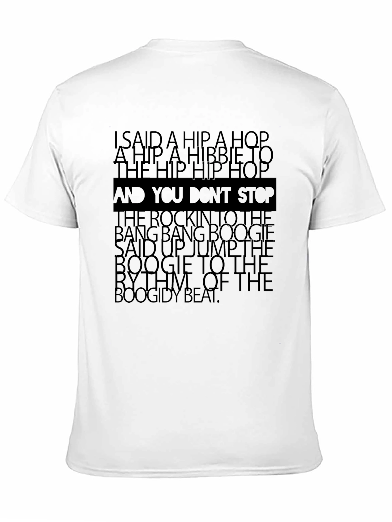 Hip Hop Lyric T-Shirt