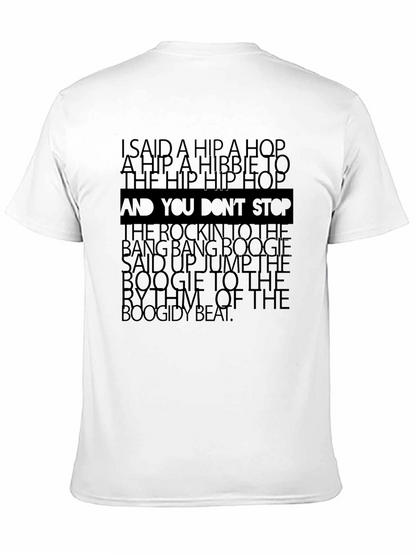 Hip Hop Lyric T-Shirt