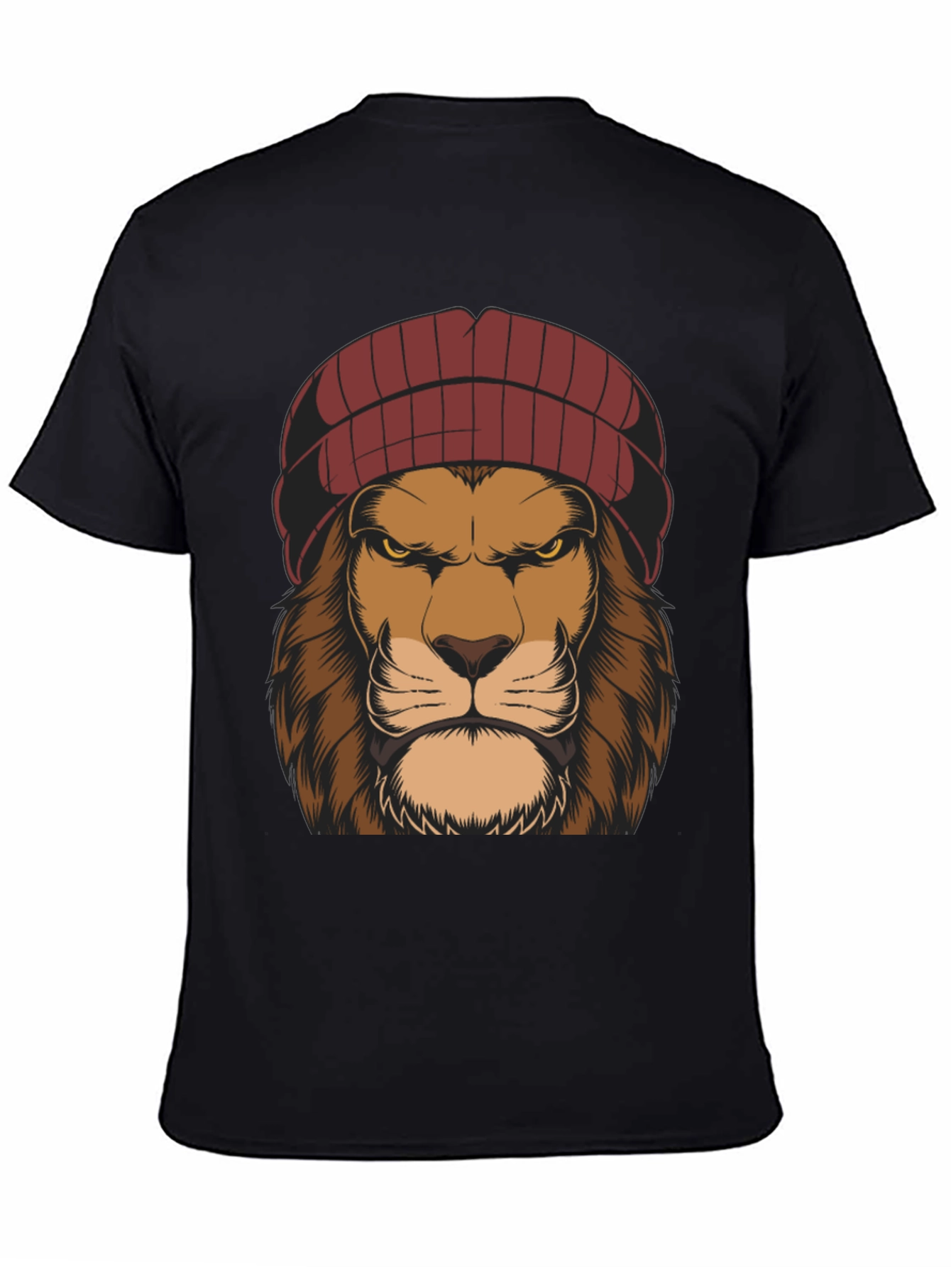 Lion Beanie Graphic Tee