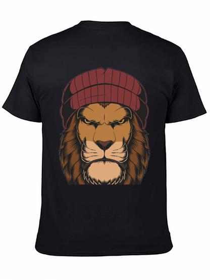 Lion Beanie Graphic Tee