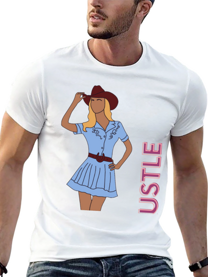 Cowgirl Graphic Tee - Trendy Western Style T-Shirt