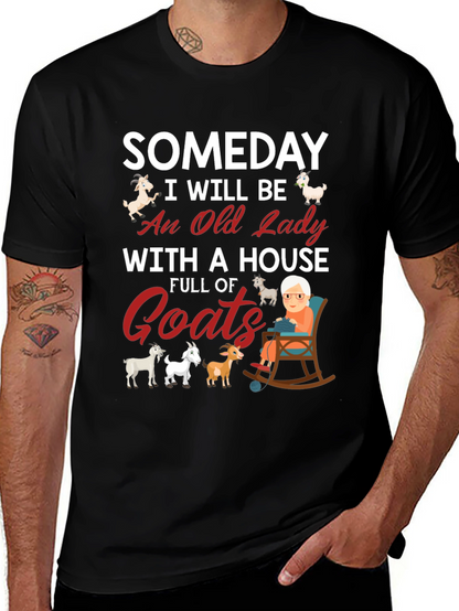 Someday Old Lady Goats T-Shirt