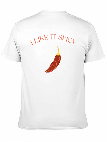 I Like It Spicy Graphic T-Shirt - Black