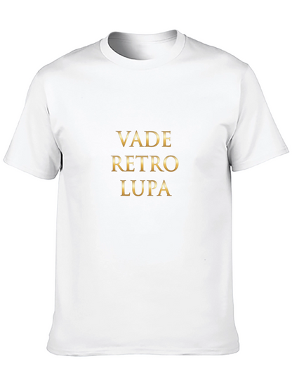 Vade Retro Lupa Black Graphic Tee