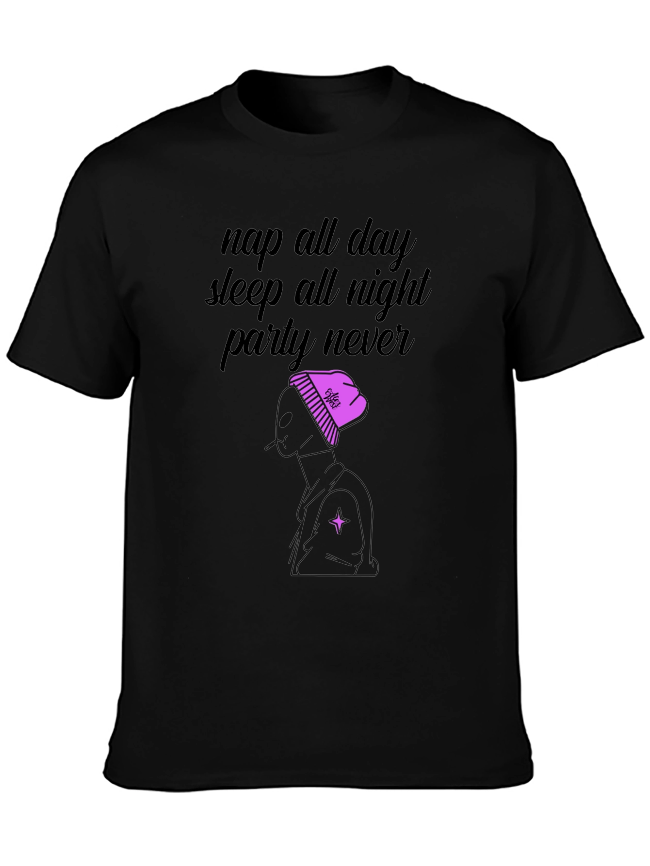 Nap All Day Graphic T-Shirt