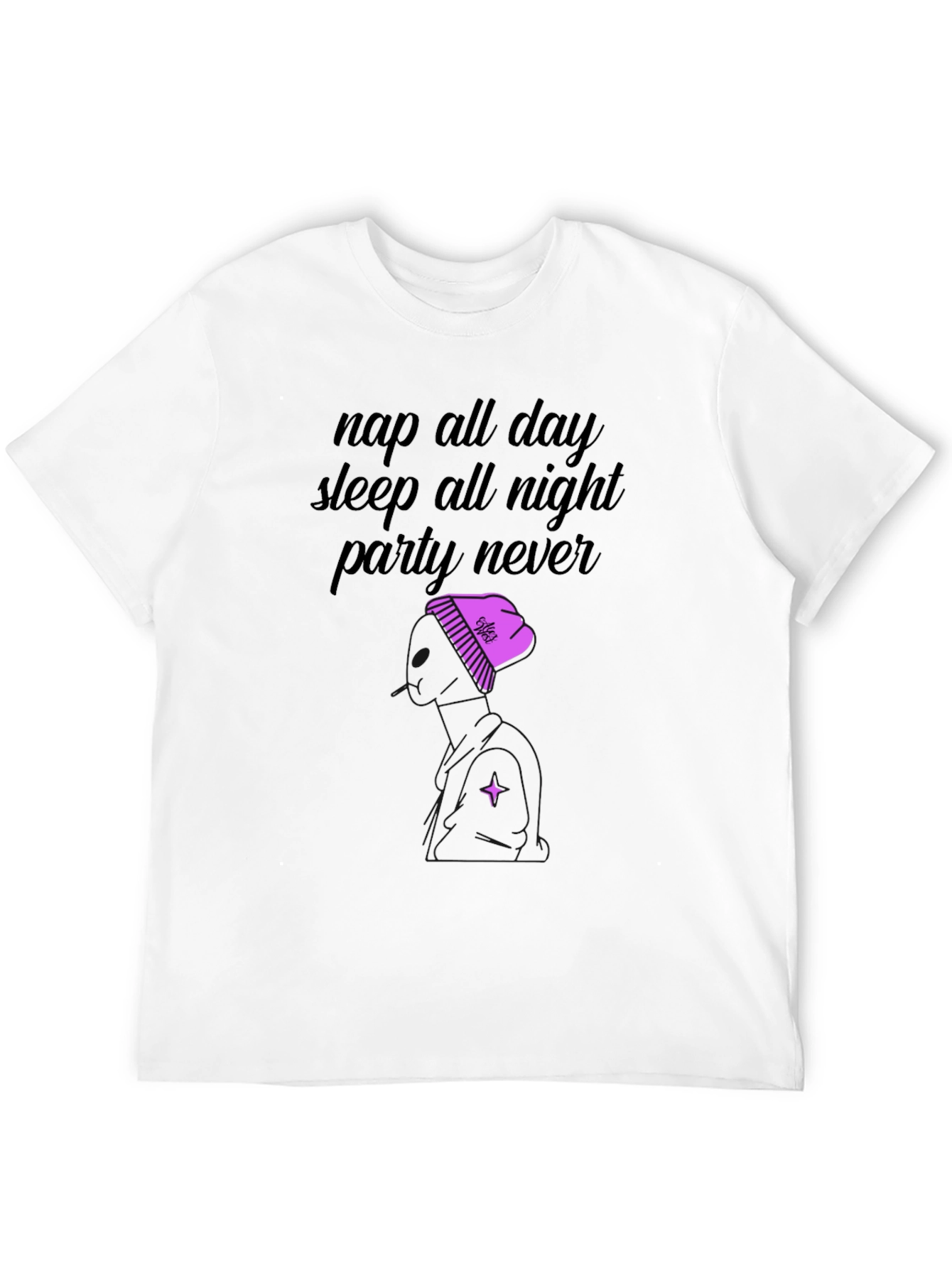 Nap All Day Graphic T-Shirt