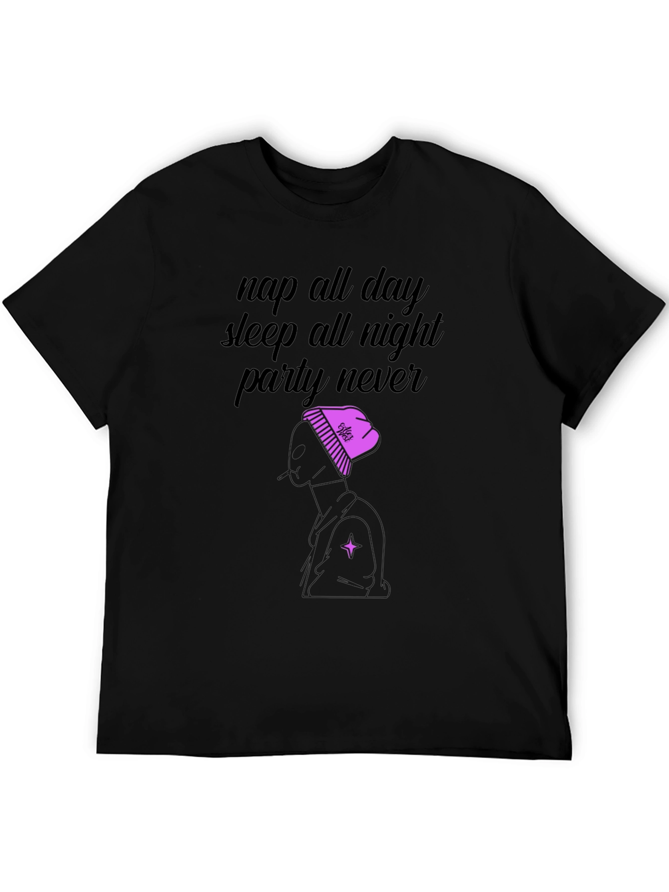 Nap All Day Graphic T-Shirt