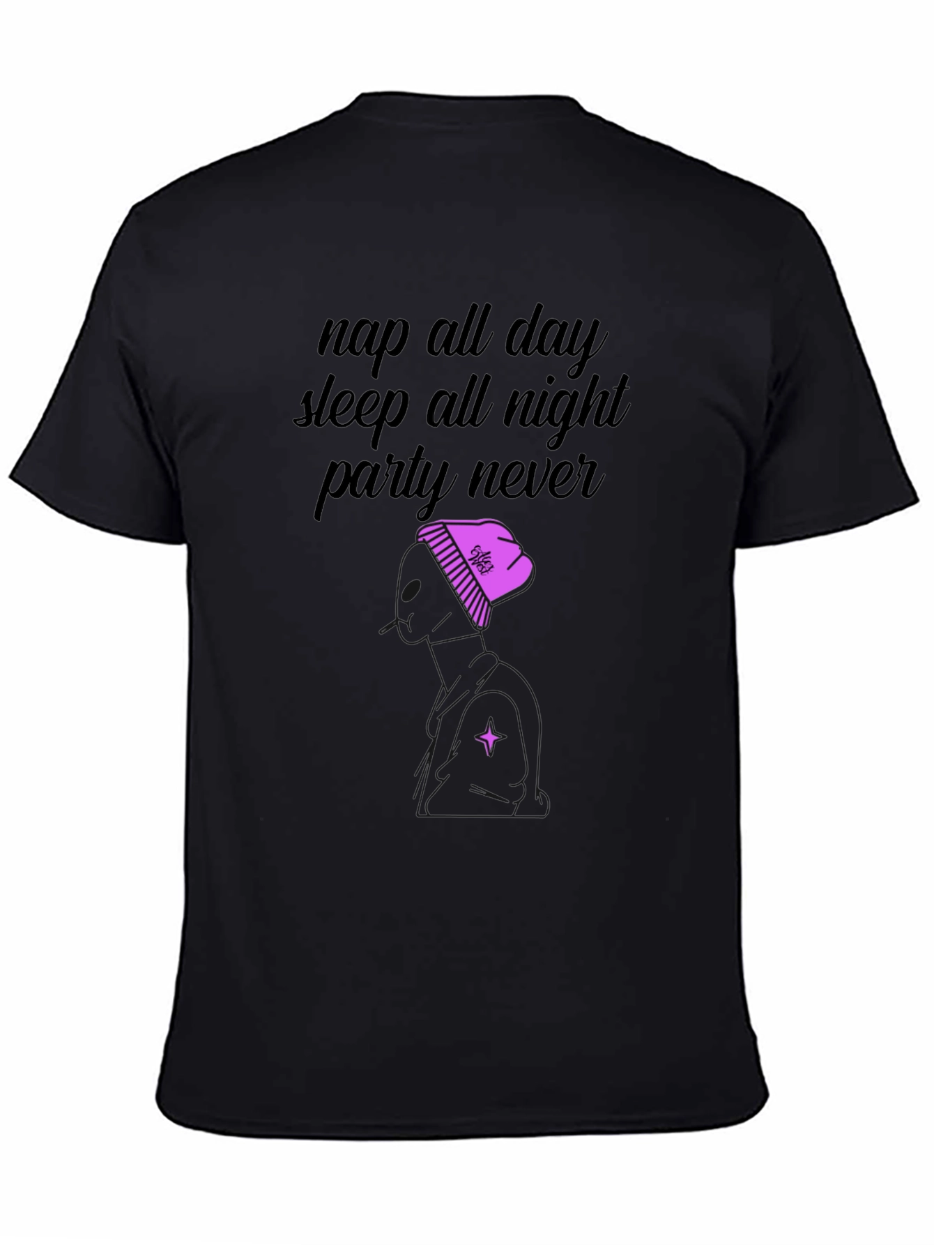 Nap All Day Graphic T-Shirt