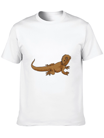 Bearded Dragon Graphic Tee - Cool Reptile Lover Shirt