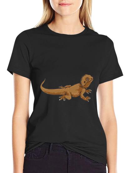 Bearded Dragon Graphic Tee - Cool Reptile Lover Shirt