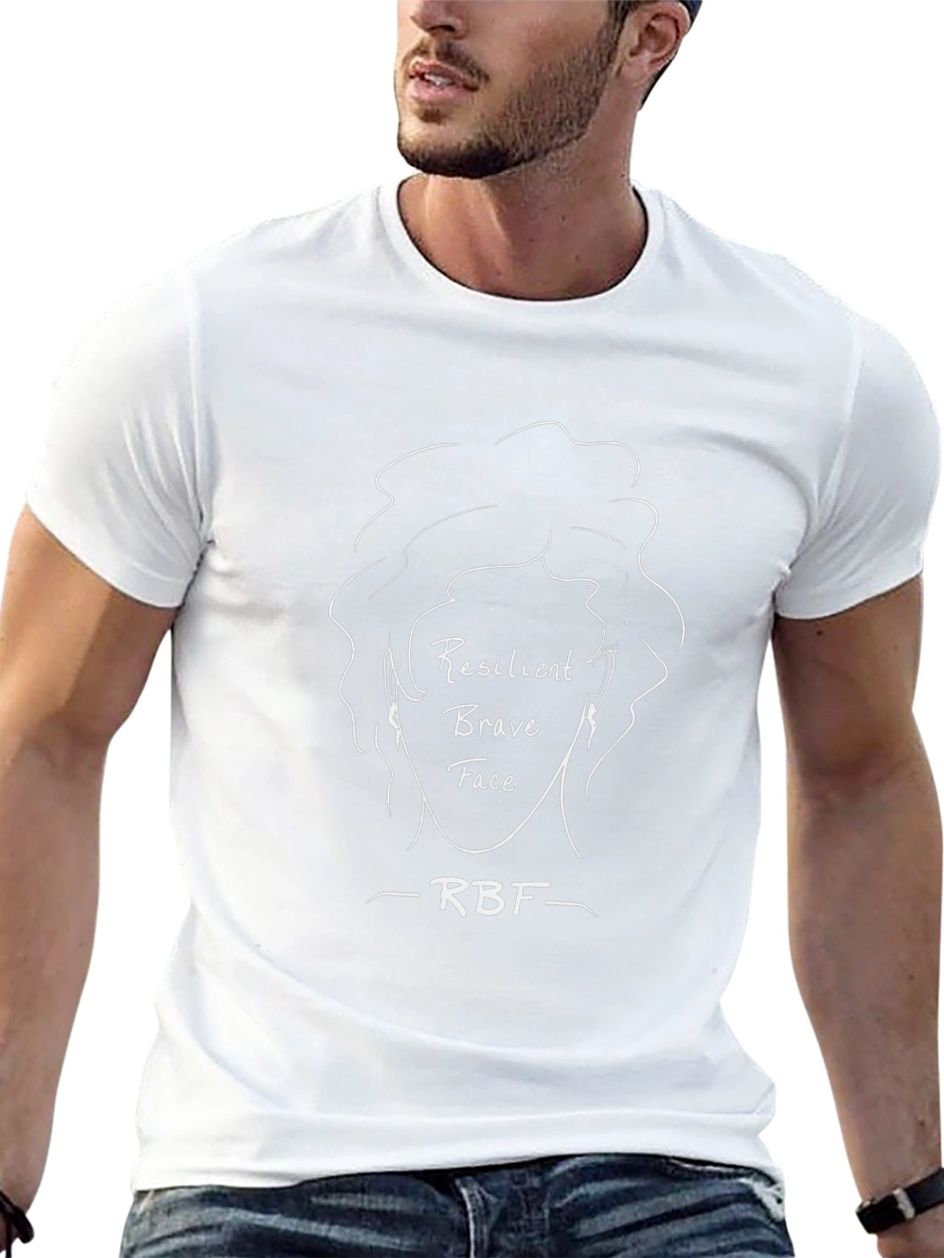 Resilient Brave Face RBF Graphic T-Shirt