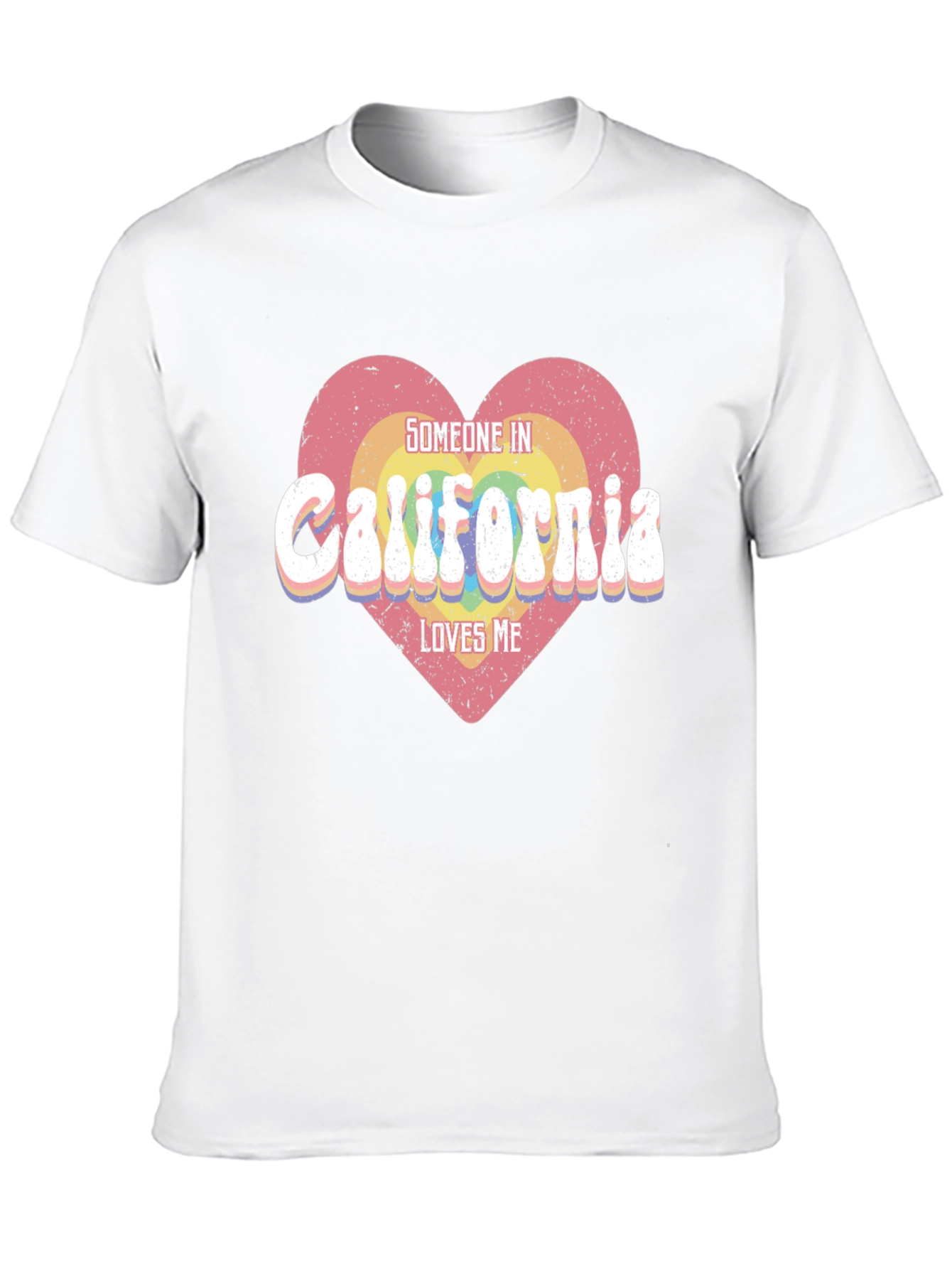 California Love Heart T-Shirt
