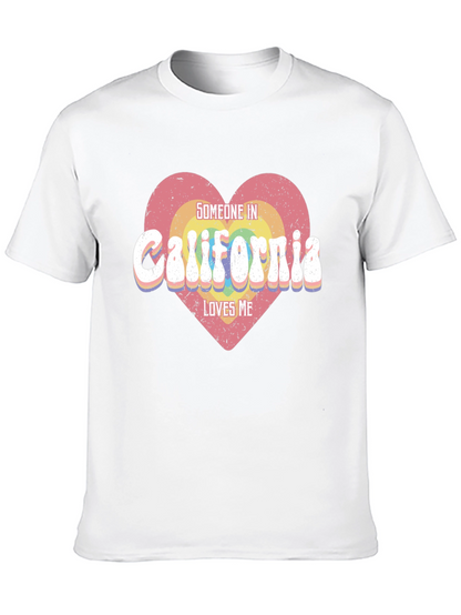 California Love Heart T-Shirt