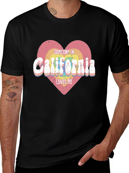 California Love Heart T-Shirt