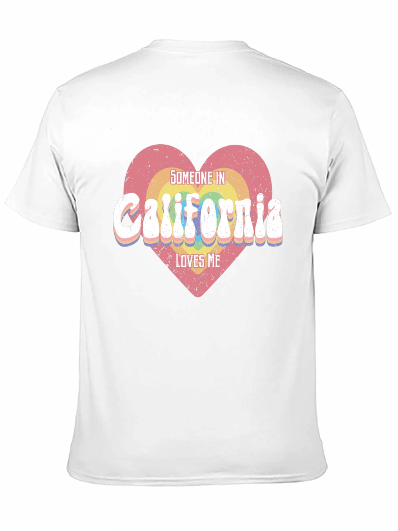 California Love Heart T-Shirt