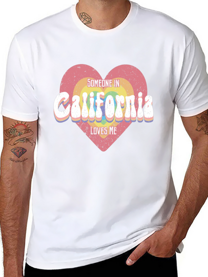 California Love Heart T-Shirt