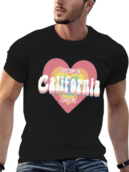 California Love Heart T-Shirt