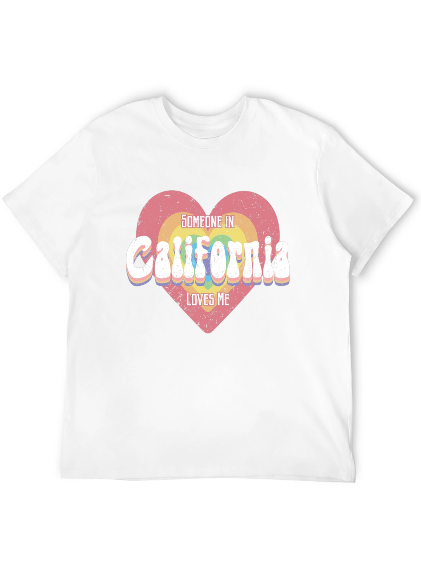 California Love Heart T-Shirt