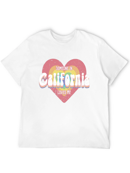 California Love Heart T-Shirt