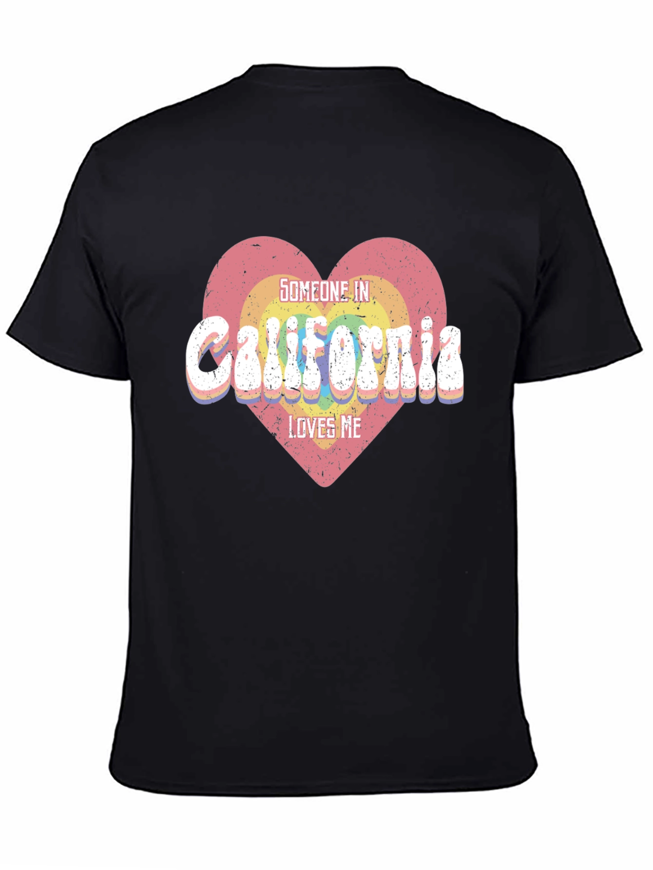 California Love Heart T-Shirt