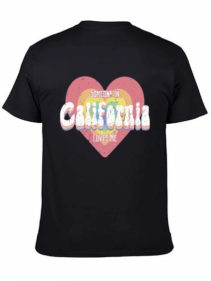 California Love Heart T-Shirt