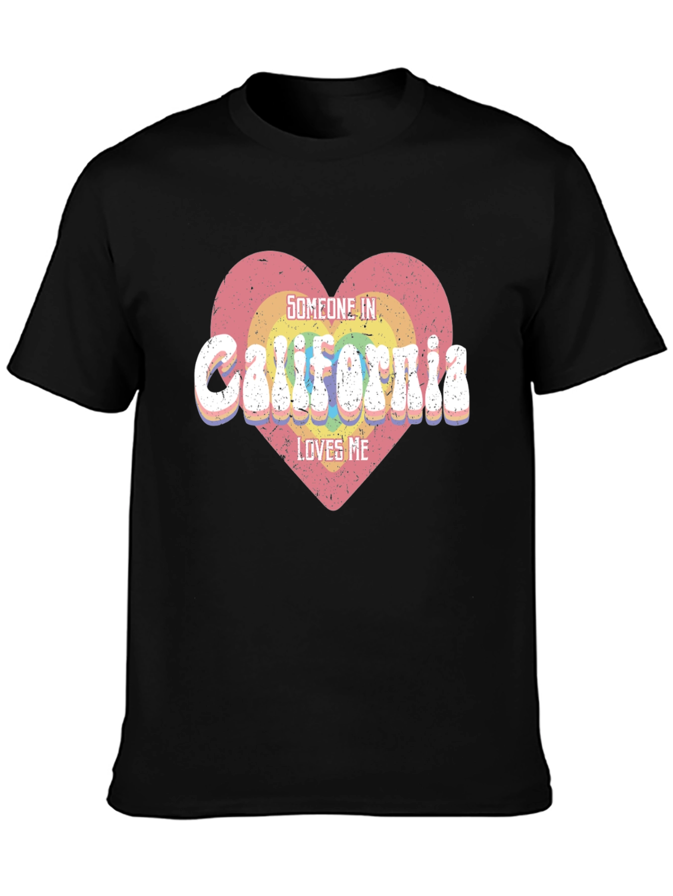 California Love Heart T-Shirt