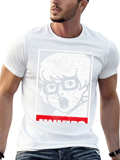 Velma Scooby Doo Inspired Graphic Tee