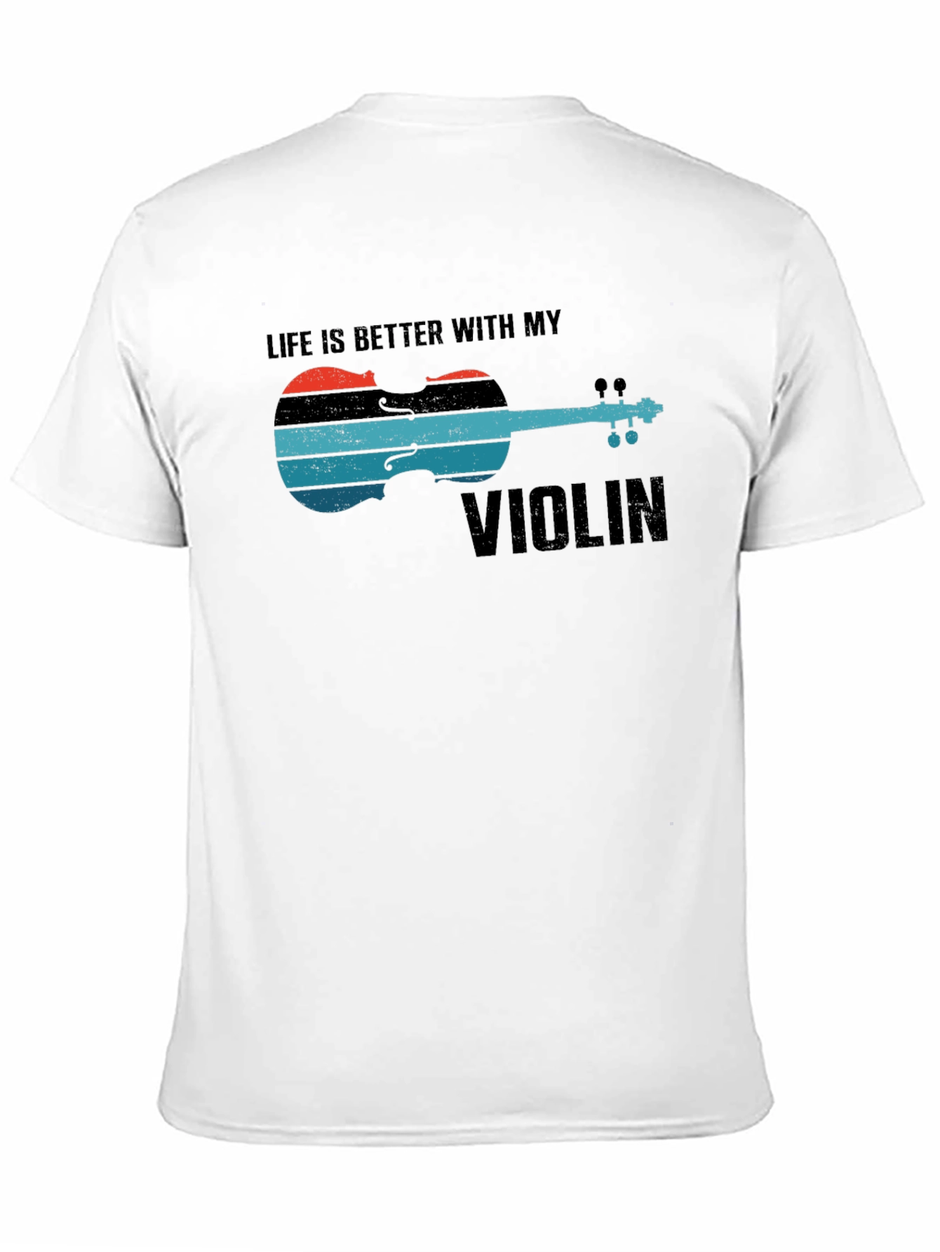 Life is Better with My Violin Graphic Tee