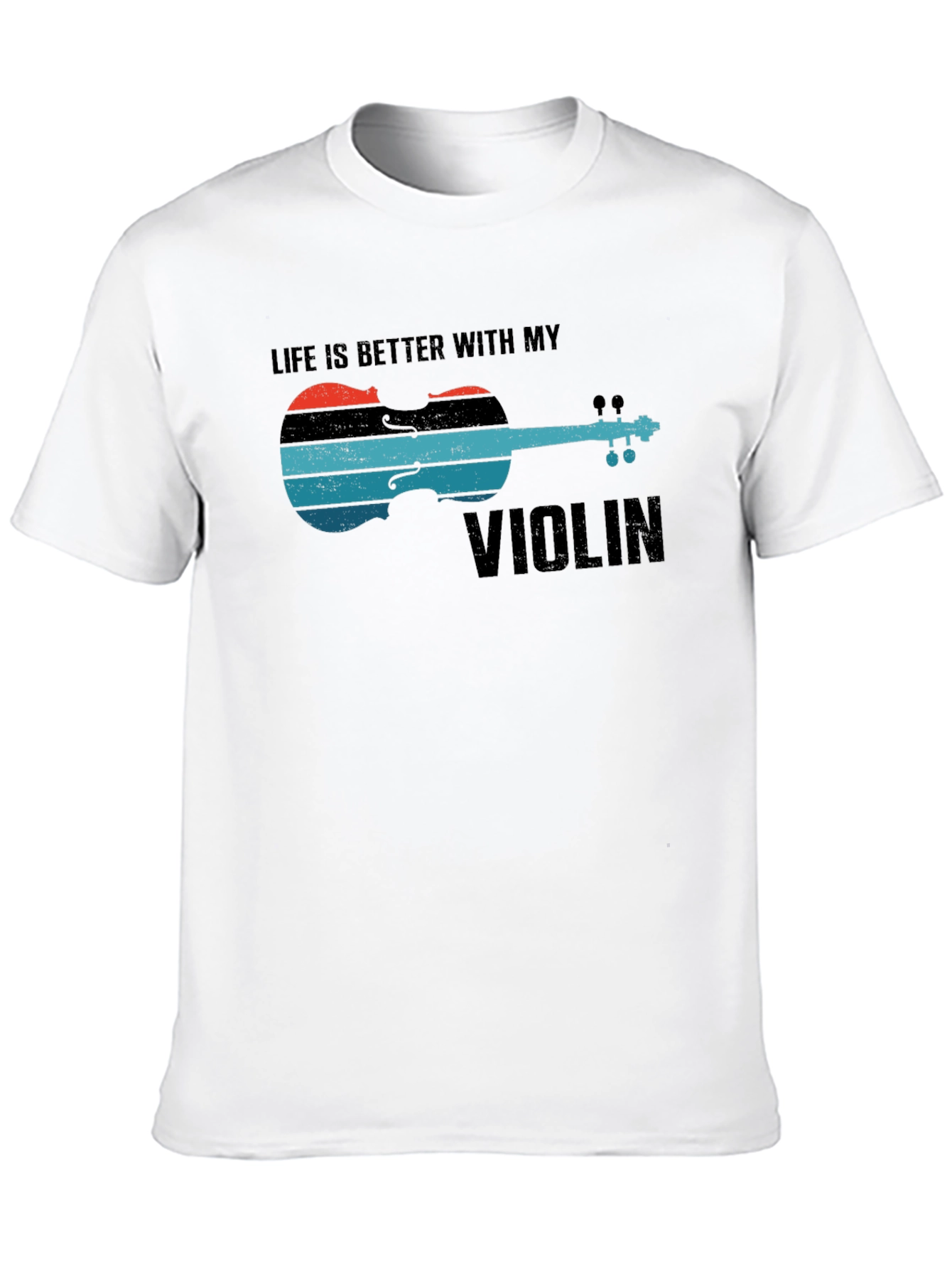 Life is Better with My Violin Graphic Tee
