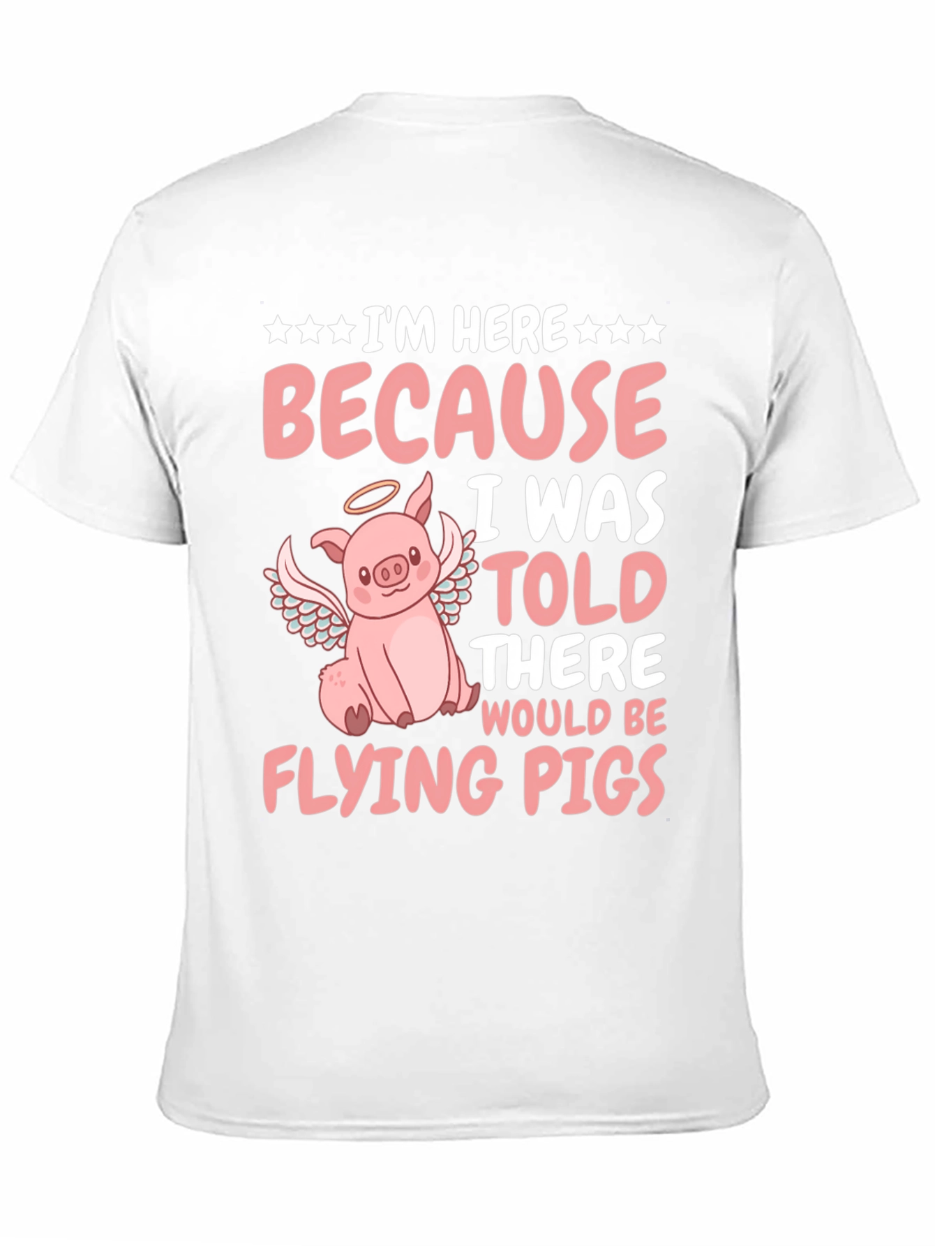Flying Pig T-Shirt - Funny Animal Graphic Tee