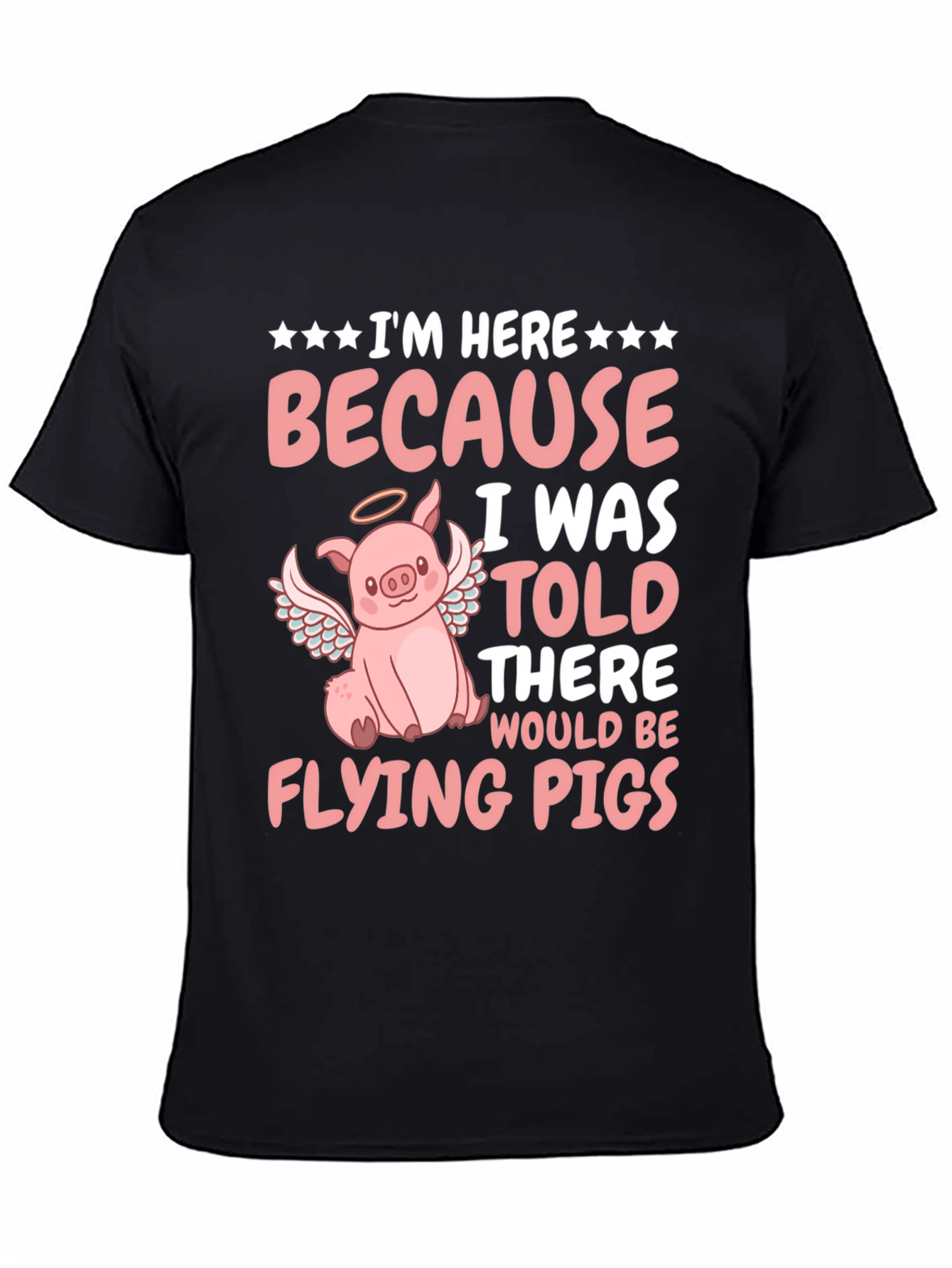Flying Pig T-Shirt - Funny Animal Graphic Tee