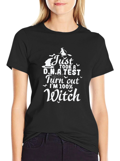 Funny Halloween Witch DNA T-Shirt